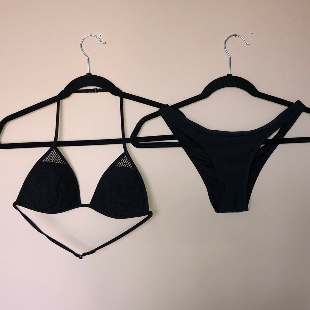 VS Bikini Top and Aerie Bikini Bottom